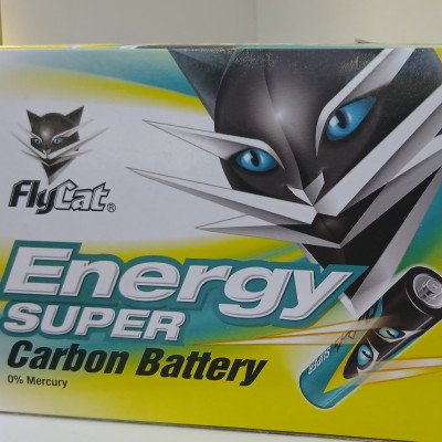 This pack of Flycat Super Energy AA carbon batteries features This pack of Flycat Super Energy AA carbon batteries features